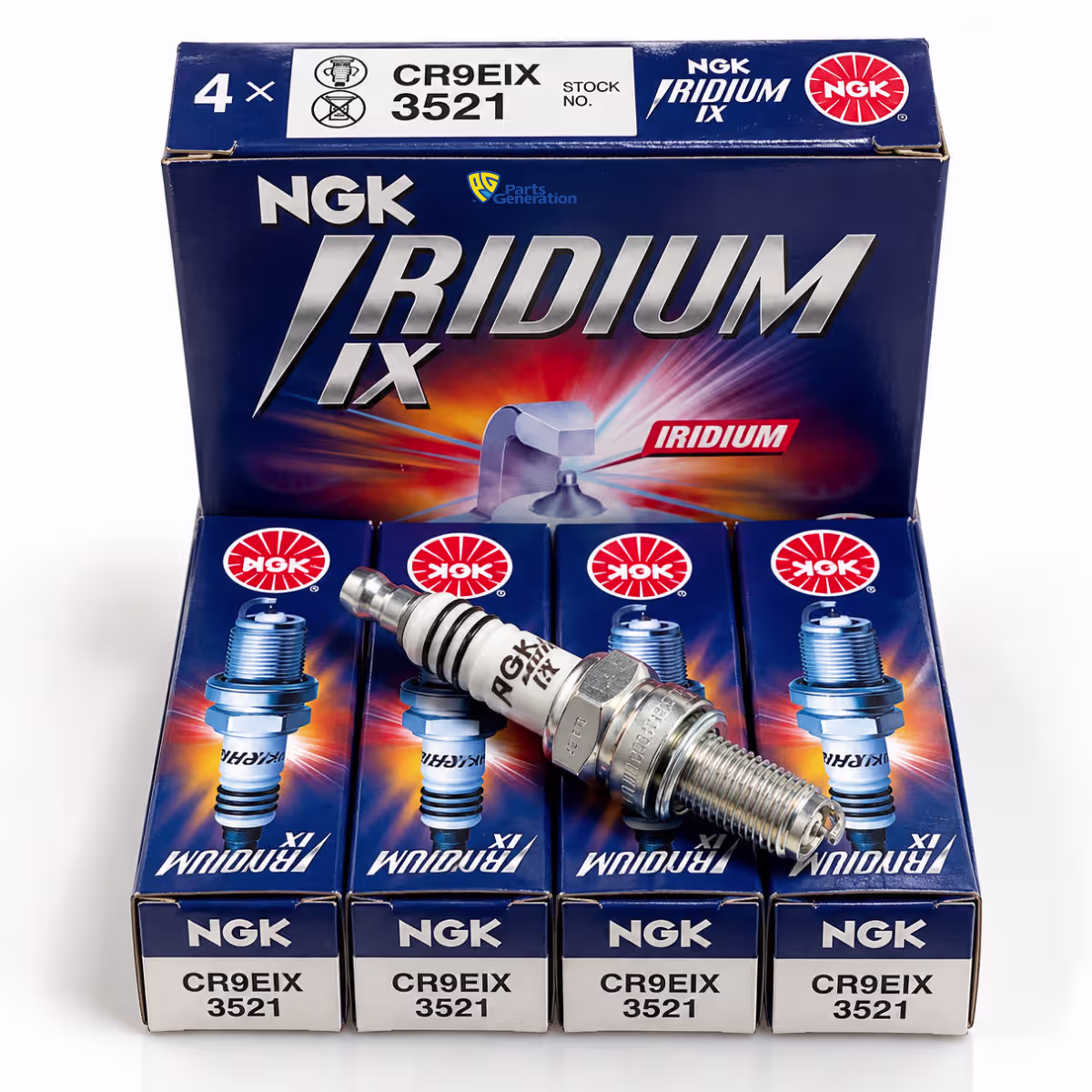 NGK IRIDIUM IX CR9EIX SPARK PLUG (4PCS)
